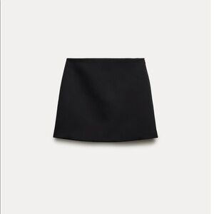 Zara black mini skirt